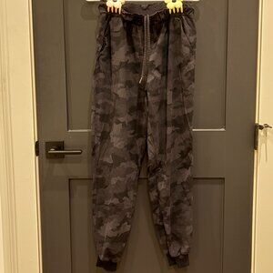 lululemon athletica Camouflage Track Pants - Black and Gray